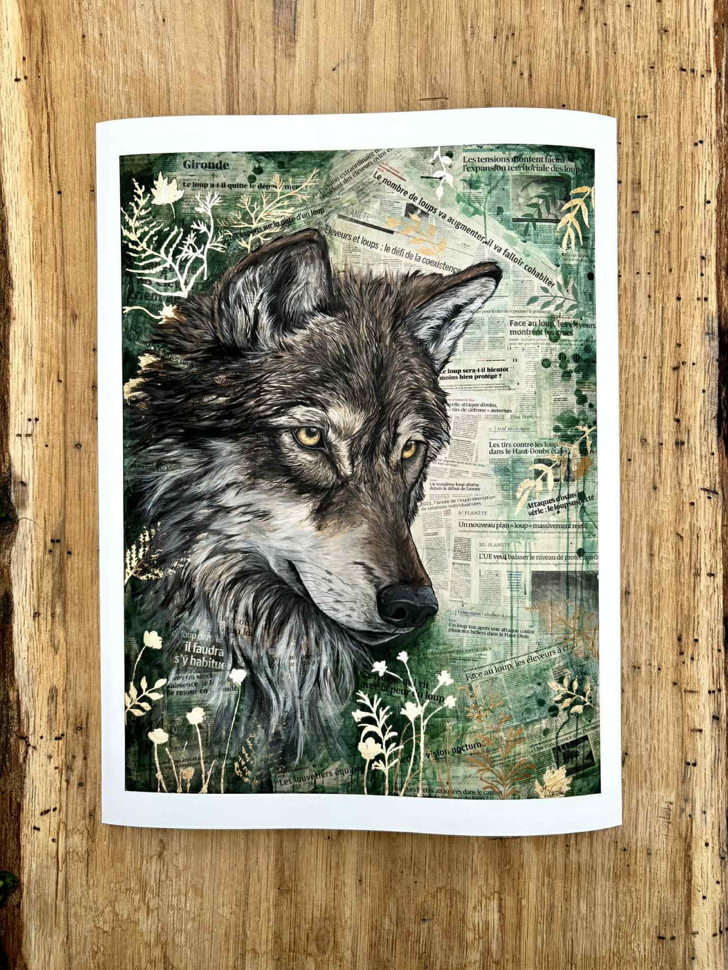 Un regard sur l'avenir - tirage d'art Grands formats - 300 gr