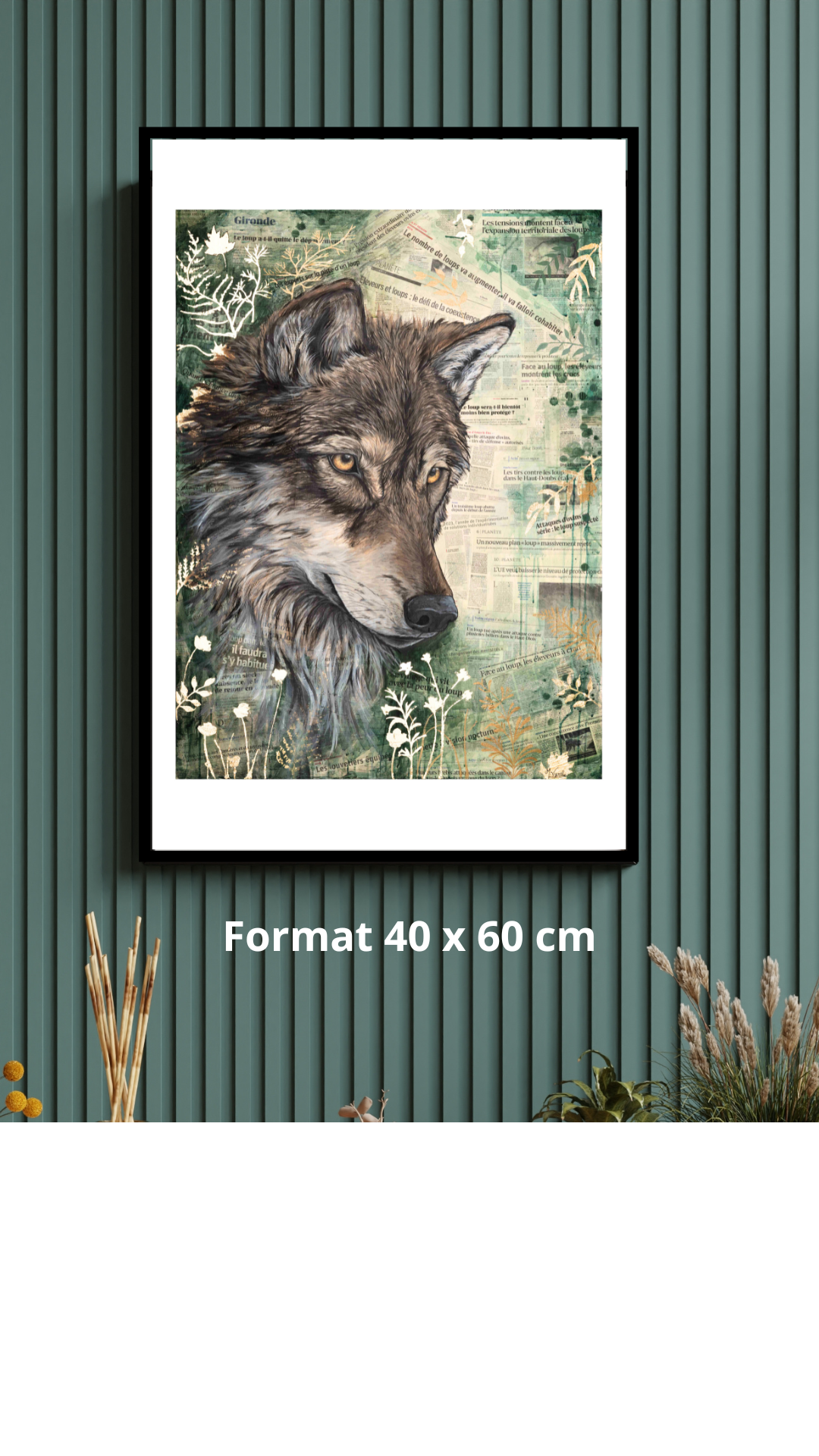 Un regard sur l'avenir - tirage d'art Grands formats - 300 gr