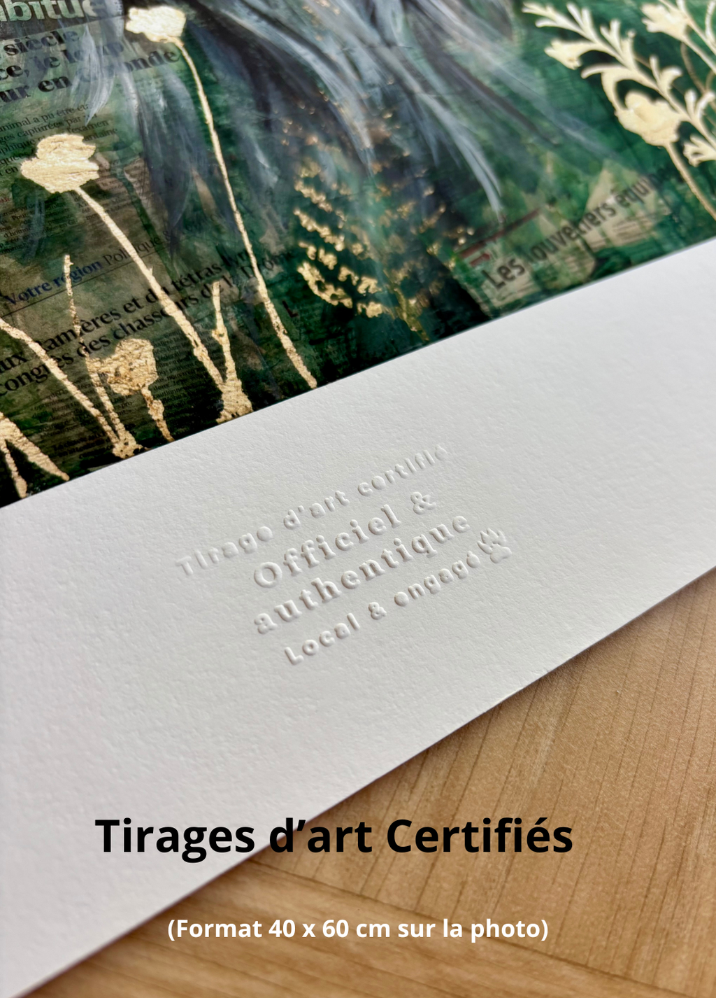 Un regard sur l'avenir - tirage d'art Grands formats - 300 gr