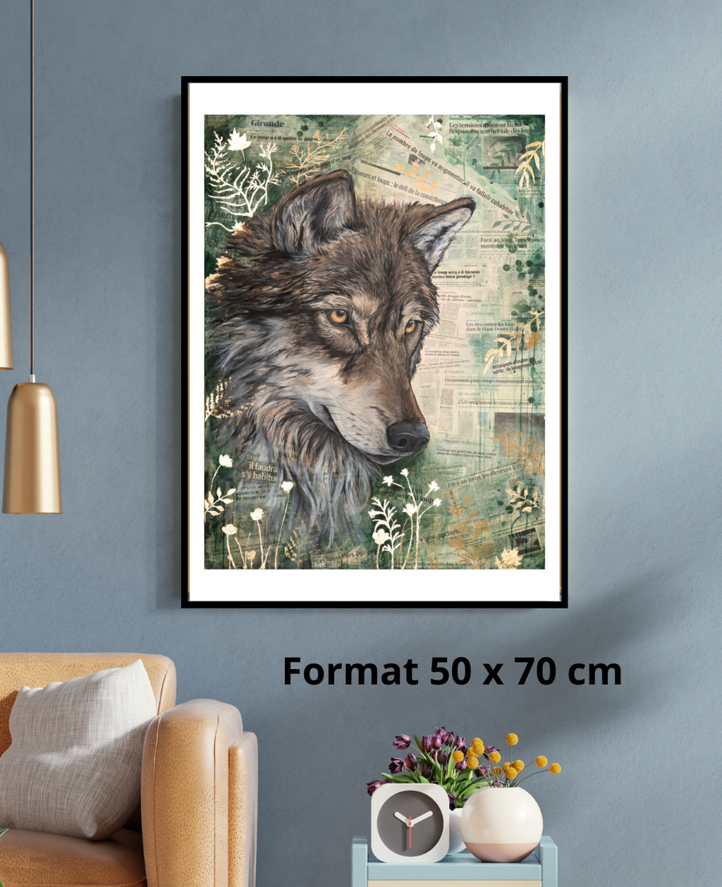 Un regard sur l'avenir - tirage d'art Grands formats - 300 gr