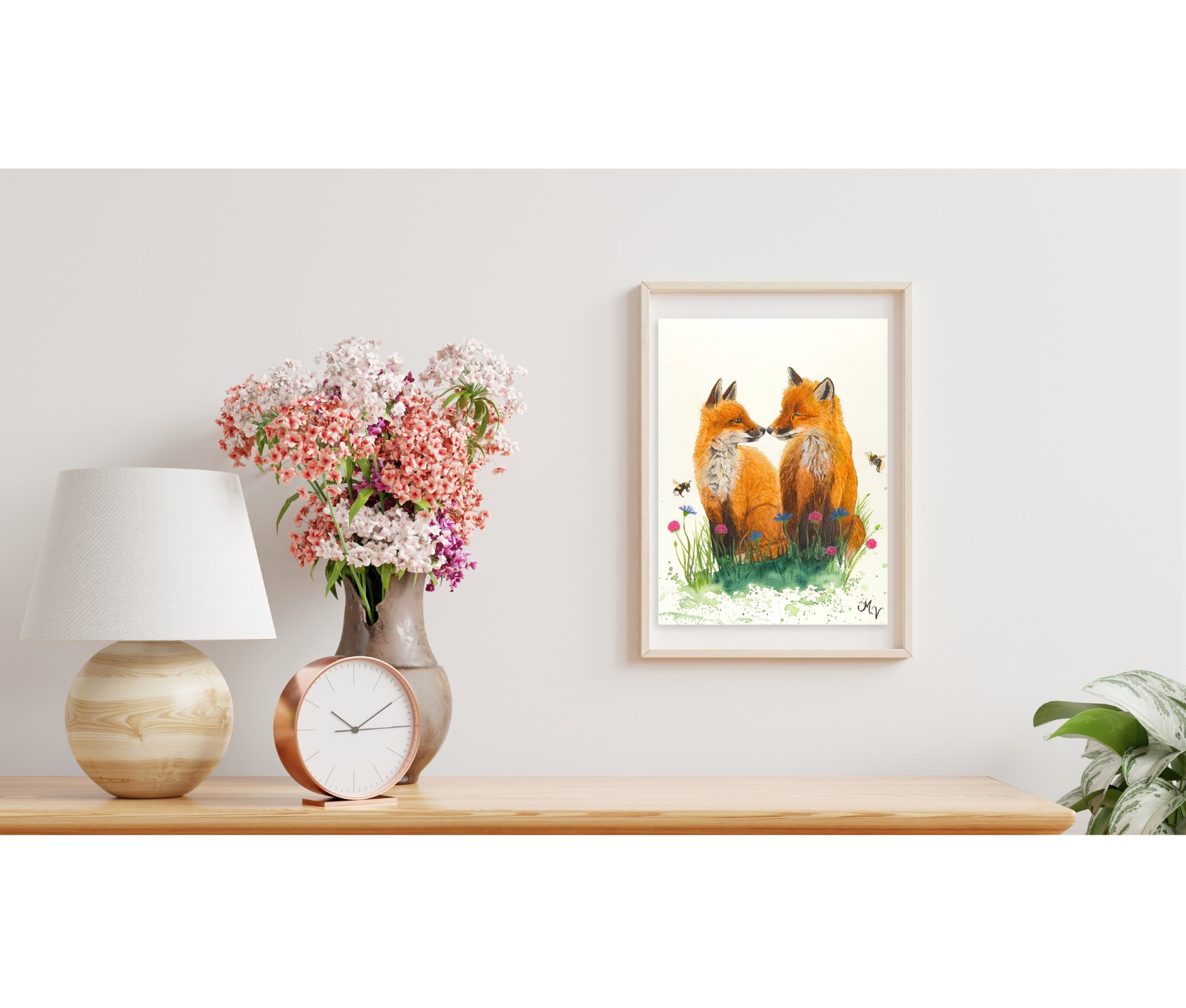 " Renardoux" - tirage d'art A3