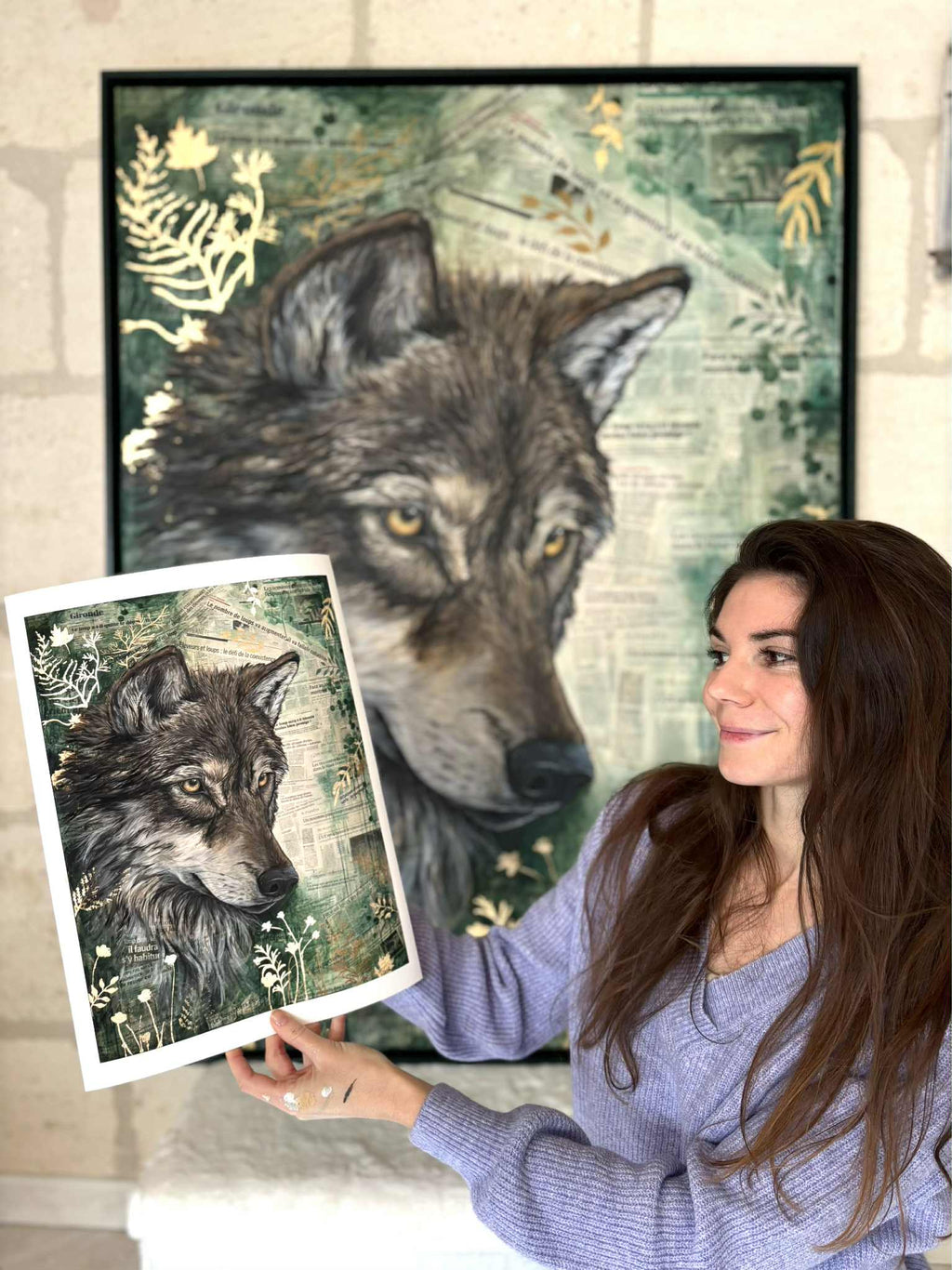 Un regard sur l'avenir - tirage d'art Grands formats - 300 gr